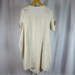 Minimalist Boho Linen Blend Small Medium Oatmeal Canvas Vacation Oversized Tan Photo 1