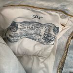 Levi's Levi’s 501 Bleached Light Wash Denim Jeans Size 27 Photo 7