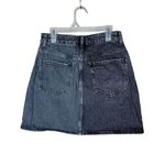 PacSun  black/charcoal jean mini skirt size 27‎ Photo 1