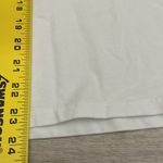 Guess White Short Sleeve Round Neck Women’s Tee with Eyes, Pearls & Gems Medium Photo 12