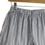 Ronny Kobo Maja Blue White Striped Button Up Top Shorts Set Coastal S Photo 8