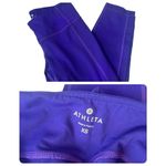 Athleta  Revelation Leggings size Xsmall Workout Yoga Pants Cropped Purple Photo 1