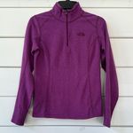 The North Face  Lightweight Fleece Quarter Zip Purple XS Photo 1