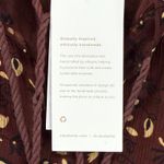 Cleobella ‎ Jaslynn Mini Dress XS Zadia Block Print Tiered Ruffle Long Sleeve Photo 4