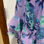 Chic Lightweight Purple Floral Kimono – Size 1X Photo 1
