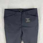 Andrew Marc  Womens Size 6 Skinny Pant Navy Stretch Ponte Knit Mid Rise Photo 2