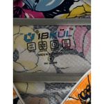 IBKUL Gia Quarter Zip Women Med Blue White Sunflower Activewear UPF 50 Outdoor Photo 3