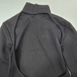 LPA  Back Cut Out Bodysuit in Black XXS Photo 9