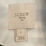 J. Crew Double Navy Stripe Cap Sleeve Sheath Suiting Office Executive Dress Blue Size 2 Photo 6