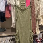 Aeropostale Green linen romper  Photo 1