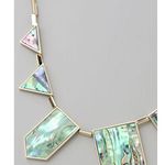 House of Harlow  1960 Abalone Station Necklace Photo 1