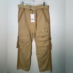 ZARA cargo Beige pants with straps Size L ref 2449/249 boho gorpcore Photo 4