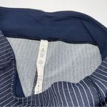 Lululemon Gather & Crow Crop in Inkwell with White Pinstriped Leggings - Size 6 Photo 7