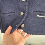 Sigi Scheiber Tyrol Austrian Boiled Wool Collared Sweater Blazer Women's Size S Blue Size M Photo 5
