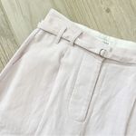 Topshop NEW Linen-Blend Tapered Pants in Lilac Size 2 Photo 7