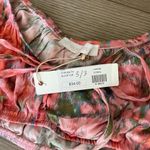 Olivaceous  Large Coral Blair Floral Crop Top Photo 2