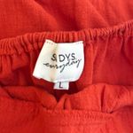 SNDYS x REVOLVE Peaches Linen Dress Red Size L Photo 3