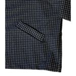 Bryn Walker  XS Danuta Jacket Houndstooth Memory Crunch Jacquard Black Lagenlook Photo 3