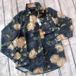 Tahari  Women’s Button Down Shirts Floral Long Sleeve Blouses Size Small Photo 0