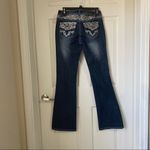 Soundgirl boot cut sz 9 dark blue jewel jeans Photo 5