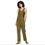 Hurley ‎ Women's Modernist Canvas Green Utility Jumpsuit - M - GUC Photo 4