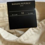 Banana Republic Belted Cargo Pants Wmns 10 Khaki Beige Utility Tapered Trousers Photo 8