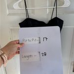 Abercrombie & Fitch  black faux leather style bodysuit size large Photo 6