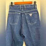 Guess Vintage 90s Logo High Rise Straight Leg Mom Jeans Style 1050RG Size 29 Photo 6