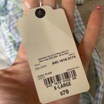 st. john's bay  Blue Green Plaid Extra Large‎ XL Tiered Dress NWT New Tie Waist Photo 2