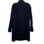 ASPESI Vintage Wool Pea Coat Navy Double Breasted Men’s XL Flawed Distressed Blue Photo 1