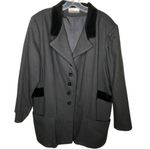 Vintage‎ Diana Marco Coat Black Size XL Photo 0