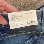 American Eagle Womens New  Curvy Super Hi-Rise Jegging Crop Jeans Photo 3