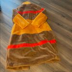 Hutch Anthropologie  Colorblock Stripe Faux Fur Coat Photo 4