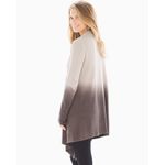 Barefoot Dreams Bamboo Chic Lite Ombre Calypso Wrap Cardigan Stone Cocoa 1X NWT Photo 2