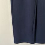 OGL Women's Cozy Warm High Rise Straight Leg Pull On Pants Pockets Navy XS New Blue Photo 5