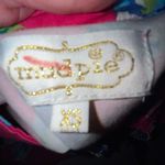 Mud Pie hot pink & blue flowered sleeveless dress XS Photo 4