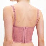 Urban Outfitters Out From Under Firecracker Lace Corset NWT Size S - Berry Photo 1