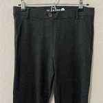 Betabrand  Dress Pant Yoga Pants Classic Bootcut Charcoal Grey, Size M Photo 1