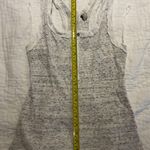 Free People We the Free Cotton Spandex TANK TOP Gray White Size S Photo 4