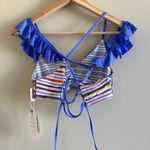 Maaji NEW Arawaks Rocks Ruffle Bralette Bikini Top Womens Size XL Swim Athletic Photo 3
