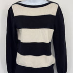 Ralph Lauren Lauren Striped Boat Neck Long Sleeve Cotton Sweater Women's Size S Photo 0