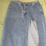 SheIn high cut jean skirt Photo 3