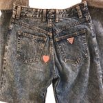 Guess by Marciano VTG 80’s Georges Marciano GUESS Stonewash Cheeky Jeans 29X31 High Waisted Heart Photo 1