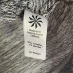 Athleta  Cowl Neck Blissful Oversized Sweatshirt Top Gray Athleisure Loungewear Photo 5