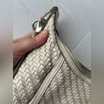 Coach  Kristin Woven Leather Hobo Bag Photo 9