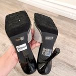 Forever 21 NEW Black Rhinestone Mule Heels Size 6 Photo 3