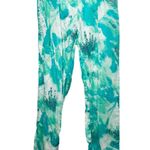 prAna  Tie Dye Athleisure Green & Blue Women's Pull On Pants Size Small Mid-Rise Photo 2
