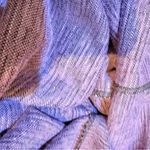 Karl Lagerfeld  Purple Tweed stretch  Midi Dress size 8 Photo 11