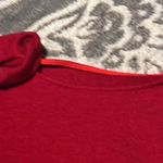 Bibi red sweater. Has one cold shoulder Size M Photo 1