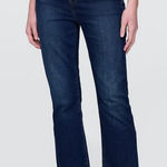 Gap ‎ High Rise Kick Flare Jeans Tall Dark Washed Size 6 Photo 0
